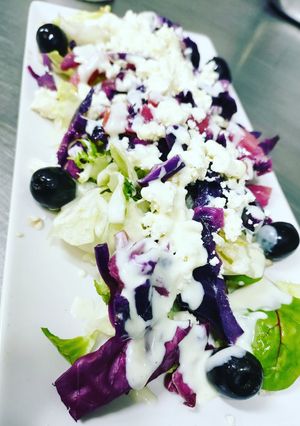 Una foto de Ensalada griega a mi forma