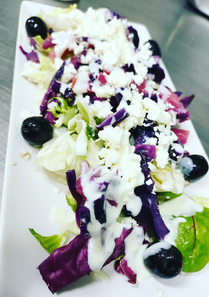 Una foto de Ensalada griega a mi forma
