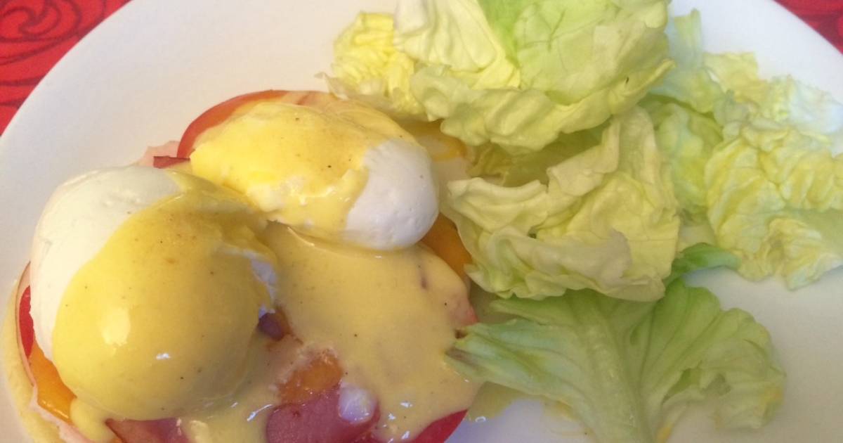 Œufs Bénédicte au bacon et sauce hollandaise de Julia Sarri Cookpad