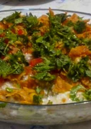 A picture of Meethi Dahi phulkian.