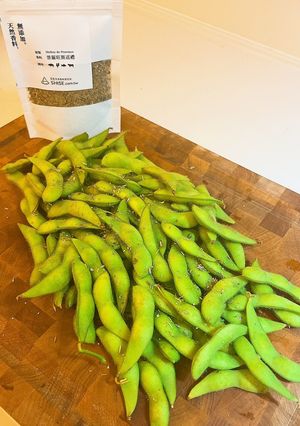 水煮毛豆佐普羅旺斯天然香料粉 的食譜成品照片