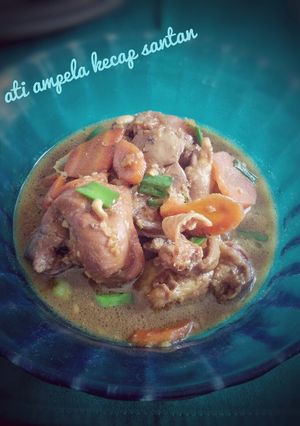Foto resep Ati Ampela Kecap Santan #BandungRecook2_TatiNoerh