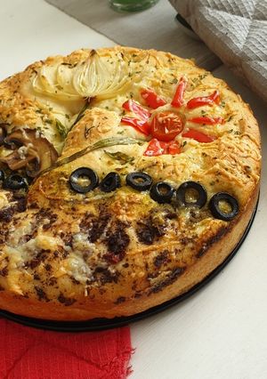 Foto resep Focaccia garden