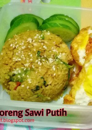 Foto resep Bekal Suami - Nasi Goreng Sawi Putih