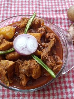 রেলওয়ে চিকেন কারি রেসিপির প্রধান ছবি