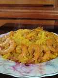 أرز بسمتي بالكروفيت 🦐😋