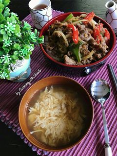 Foto resep Egg Drop Soup (Sup Telur)