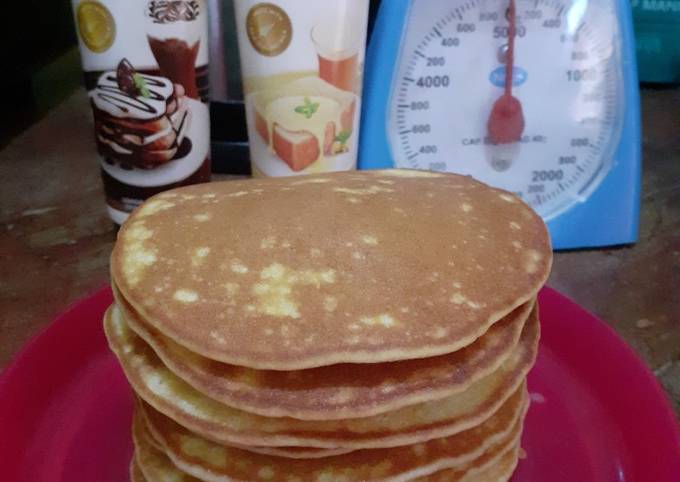 Cara Masakan Resep Pancake teflon