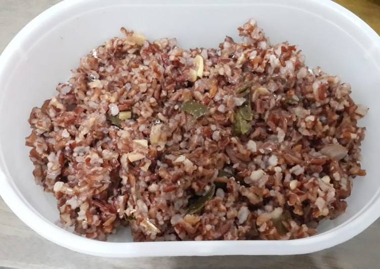 Resep Nasi Liwet Merah Daun Jeruk Tanpa Santan, Lezat