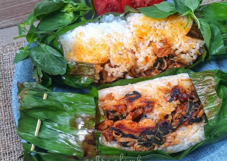 Nasi bakar simple enak 🤗