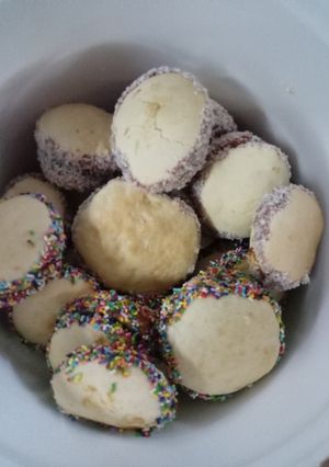Una foto de Alfajores de maicena