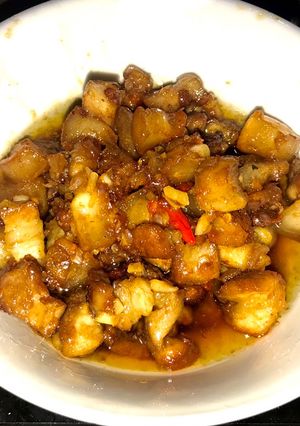 Hình của món Kho quẹt.