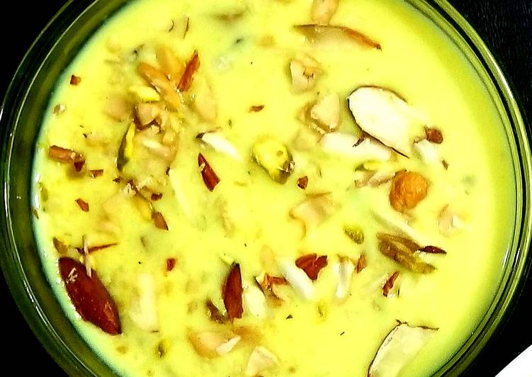 How to Make Appetizing Basundi -with condensed milk