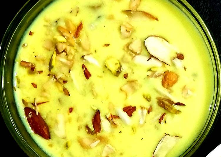 Recipe of Basundi -with condensed milk