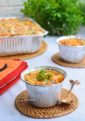 Foto resep Makaroni BologNara (Bolognese + Carbonara)