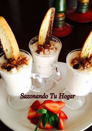 Una foto de Arroz con leche a mi estilo💖