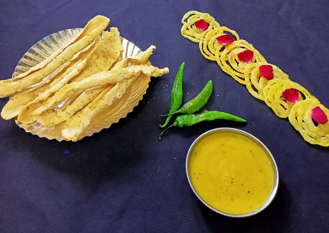 Sunita Vaghela દ્વારા રેસીપી ફાફડા જલેબી(fafda jalebi recipe in gujarati) - કૂકપૅડ