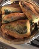 Chiles rellenos de pollo