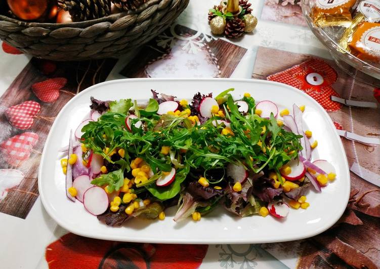 Ensalada De Brotes Tiernos Con Rabanitos Y Maíz Receta De Gabriela Diez ...