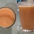 Carrot Milk ala Thai tea