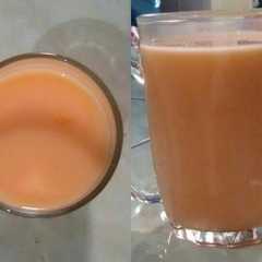 รูปของ Carrot Milk ala Thai tea
