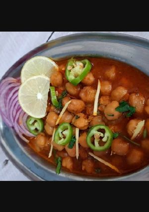 A picture of Amritsari Chole.