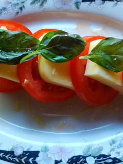 Una foto de Ensalada caprese