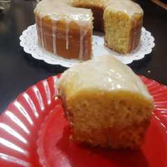 Una foto de Budín de naranja