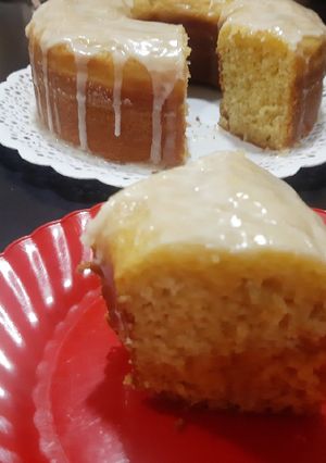 Una foto de Budín de naranja
