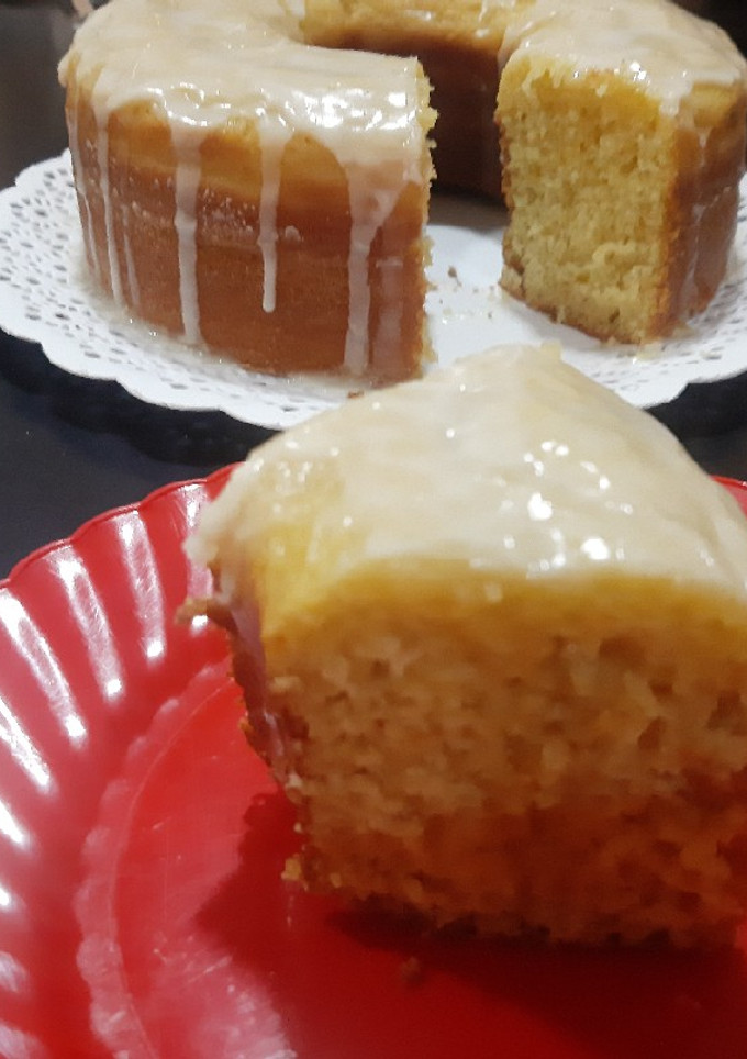 Una foto de Budín de naranja
