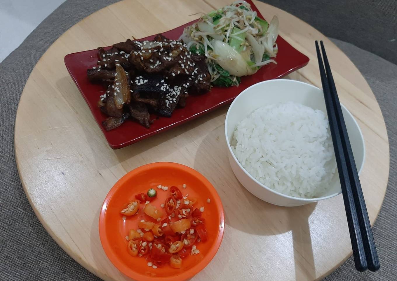 Beef Teppanyaki
