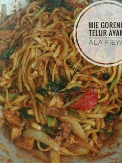 Foto resep Mie Goreng Telur ala Fieya