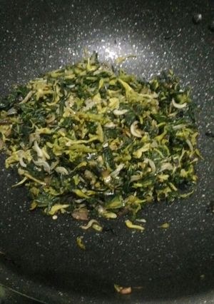 Foto resep Tumis Daun Pepaya, Garo dan Teri