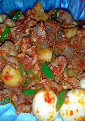 Foto resep Sambal merah ati ampela