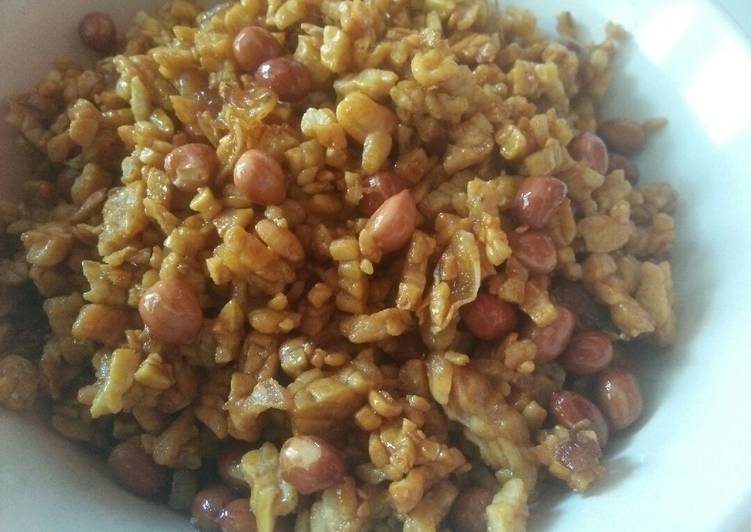 Orek/Kering Tempe Kacang