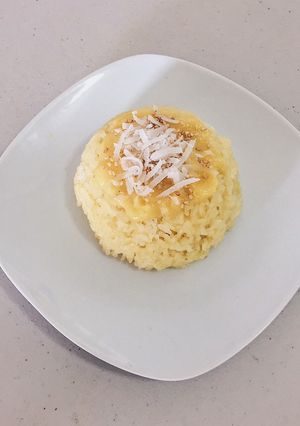 Hình của món Xôi sầu riêng - Durian Sticky Rice.