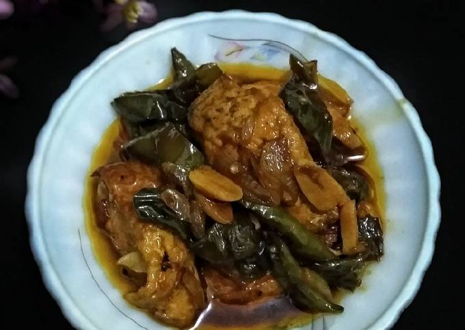 Semur tahu cabe hijau