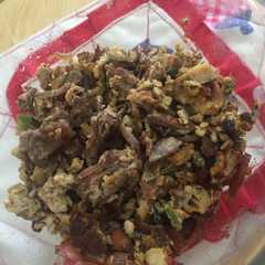 รูปของ Orak arik daging telur