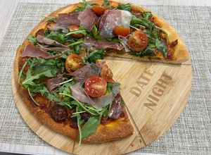 O poză a rețetei Pizza Prosciutto Crudo e Rucola.
