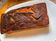 Une photo de gâteau banane