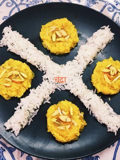 आम का मीठा पुलाव(aam ka meetha pulao recipe in hindi) रेसिपी मुख्य फोटो