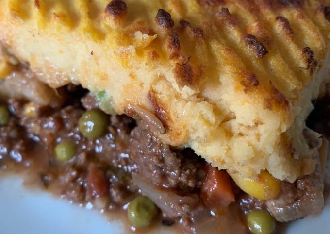 Step-by-Step Guide to Prepare Quick Beef Pot Pie à la Shepherd’s Pie