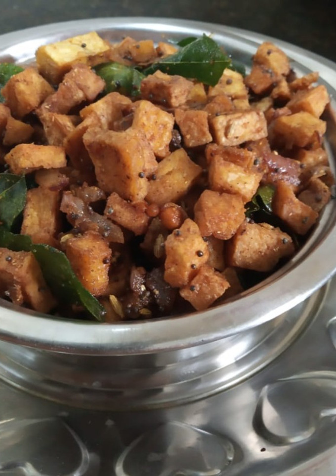 சேனைக்கிழங்கு ரோஸ்ட் செய்முறை முக்கிய புகைப்படம்