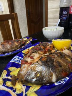 صورة لوصفة سمك بالفرن 😋