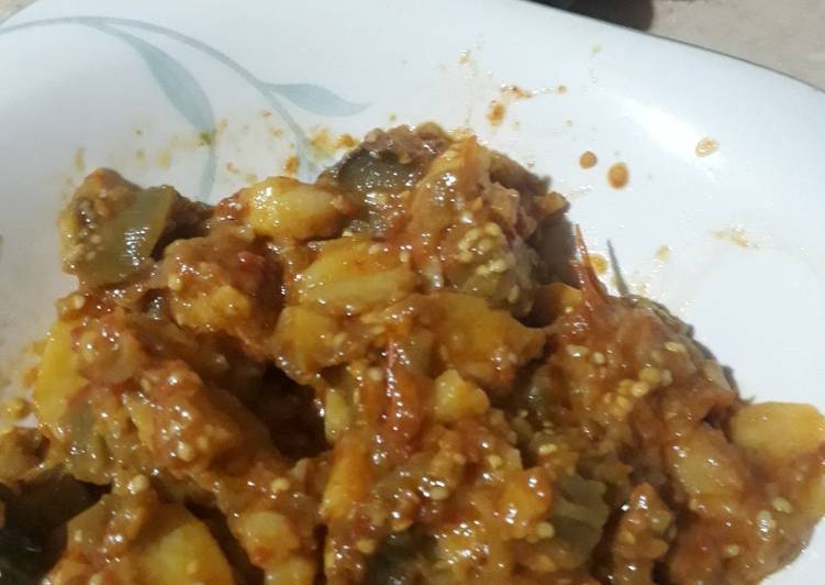 Recipe of Homemade Eggplants wt potatoes