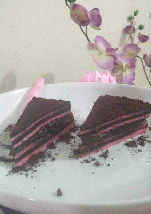 Foto resep Chocolate strawberry cake