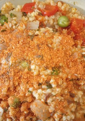Zöldséges köles recept fotója