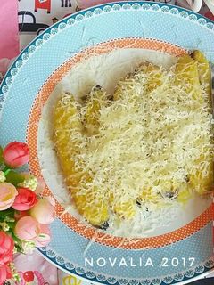 Foto resep Pisang Keju Susu