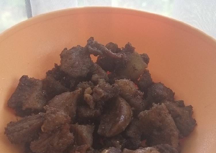 Daging goreng gurih