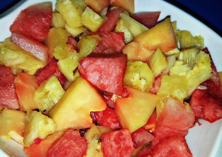 Recipe of Super Quick Homemade Fruit salad